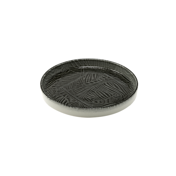 Piatto breath nero nordic ø 28x2,8h piatti
