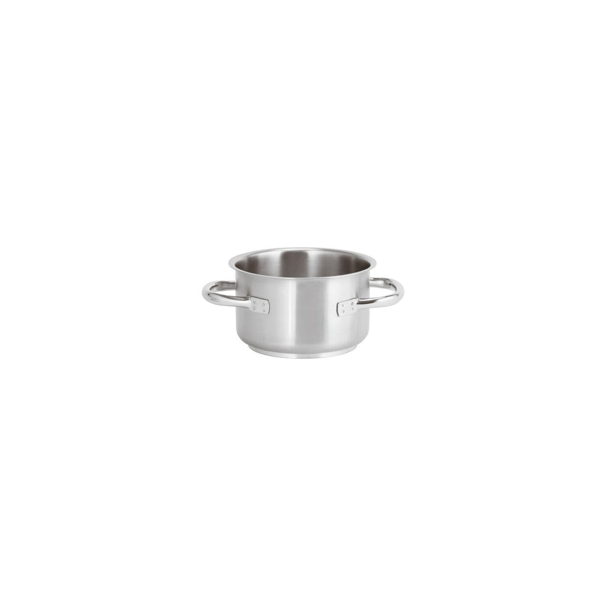 Casseruola alta inox 2 manici Ø 16 cm Paderno Serie 1000