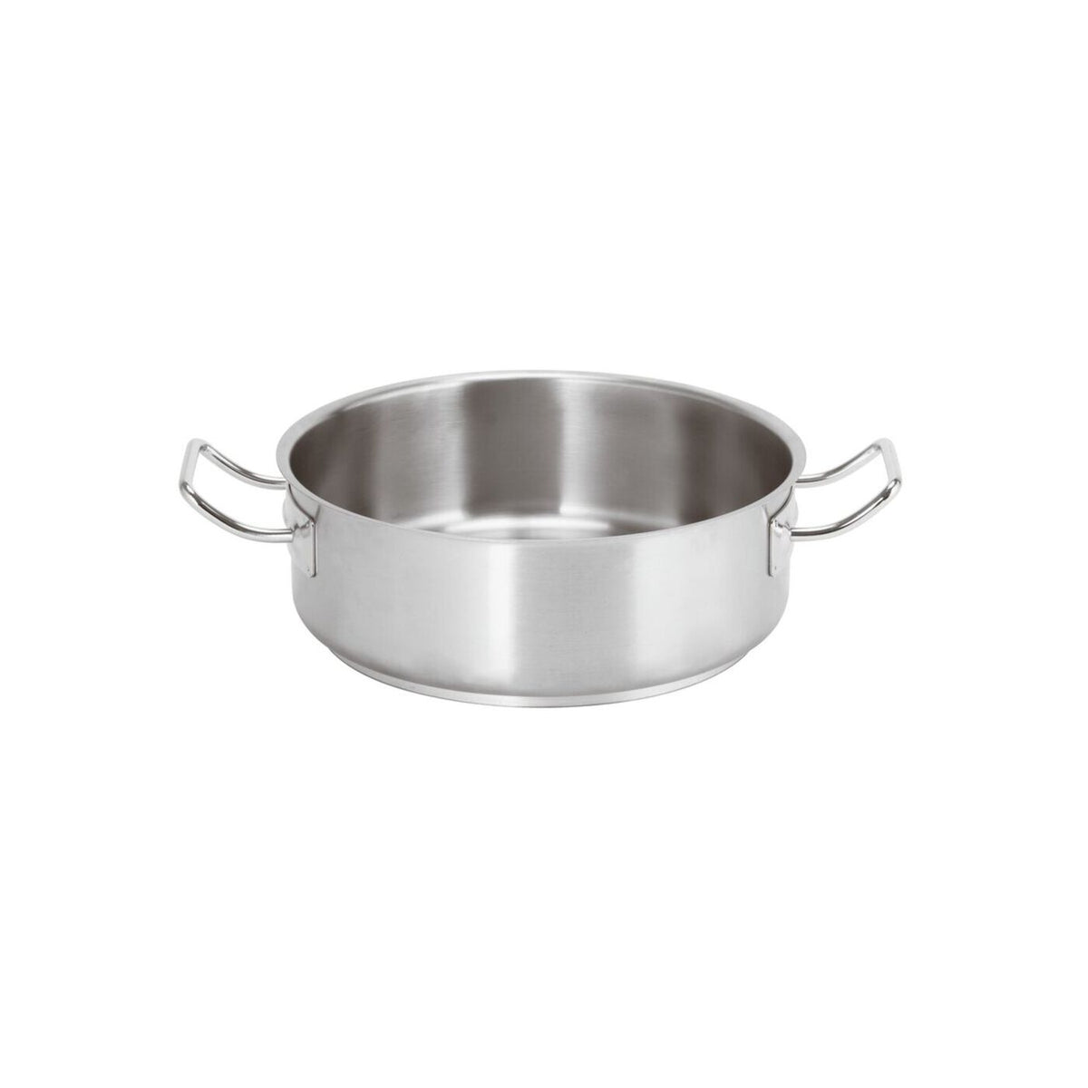 Casseruola bassa inox 2 manici Ø 36 cm Paderno Serie 2000