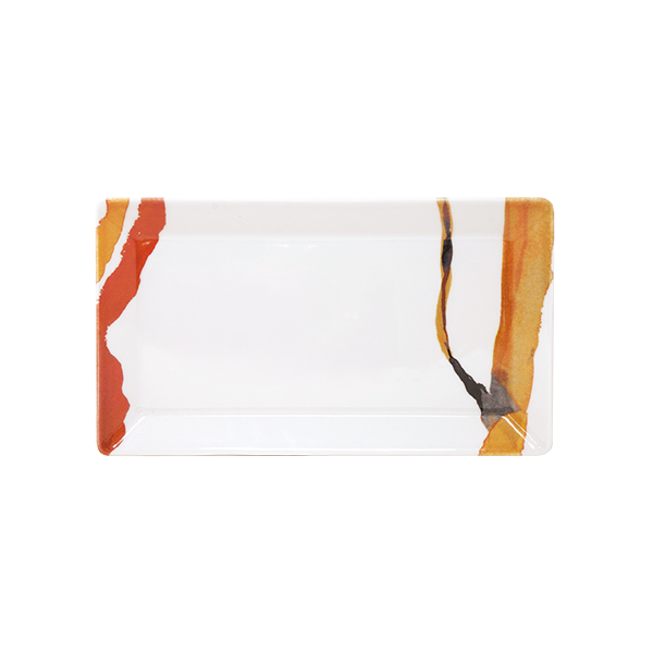 Vassoio rettangolare kimi flora 29x17,5 cm