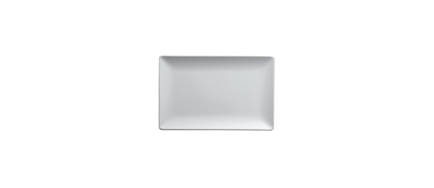Vassoio rettangolare Boston/Tokyo bianco opaco cm 20x13 - articolo per la tavola
