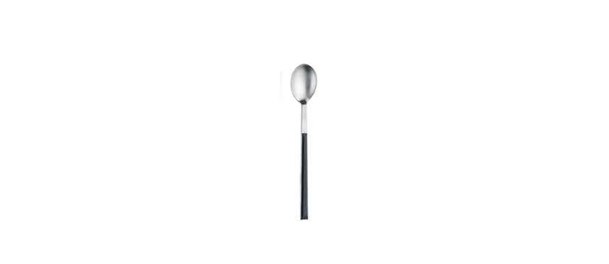 cucchiaino caffè Sushi Pro nero opaco finitura satinata acciaio inox 18/10 spessore 2,5 mm - cucchiaino caffè