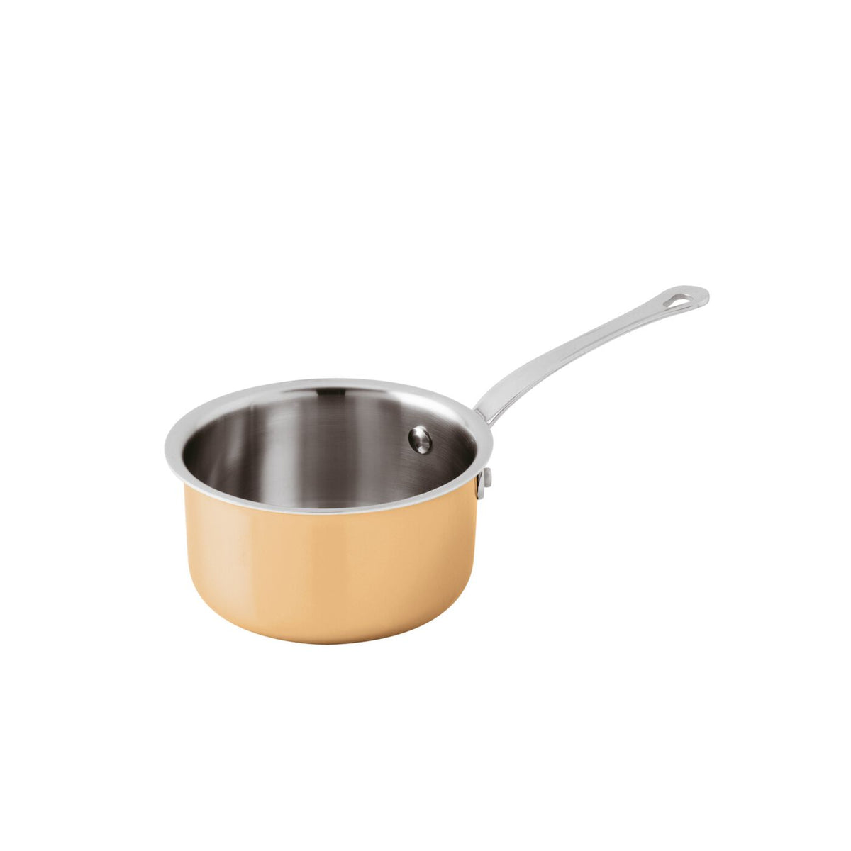 Mini casseruola alta rame 3-Ply 1 manico Ø 12 cm Paderno