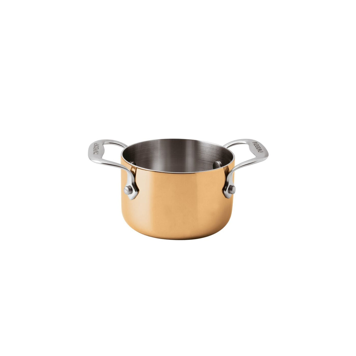 Mini casseruola alta rame 3-Ply 2 manici Ø 10 cm Paderno