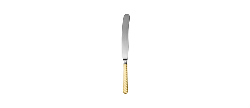 coltello frutta Sobor pvd oro satinato acciaio inox 18/0 spessore mm 9 - coltello frutta