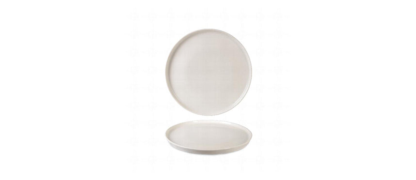 piatto piano impilabile Cream Ø 20 cm - piatto piano