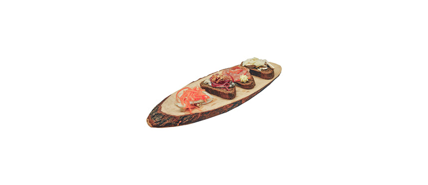 tagliere ontano cm 50x20 h 2 - articolo buffet per organizzare e valorizzare il servizio buffet