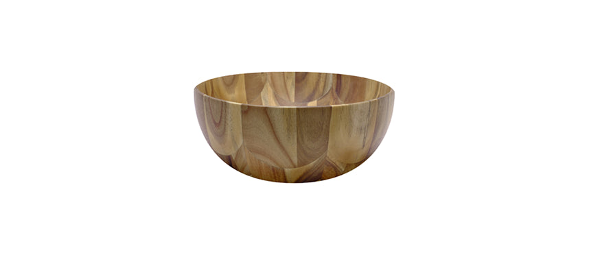 Acacia wood bowl Ø 20x8h