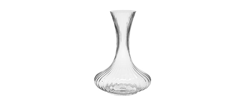 caraffa decantazione vetro ottico soffiato a bocca lt 1,95 - articolo per la tavola