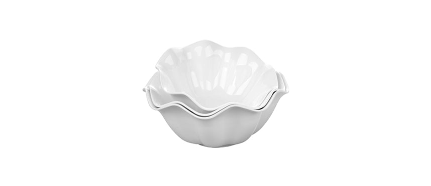 coppa tonda bianca h 16 Ø cm 37,4