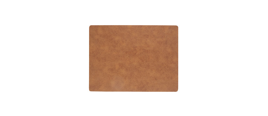 tovaglietta rettangolare leather brown cm 44,5x33