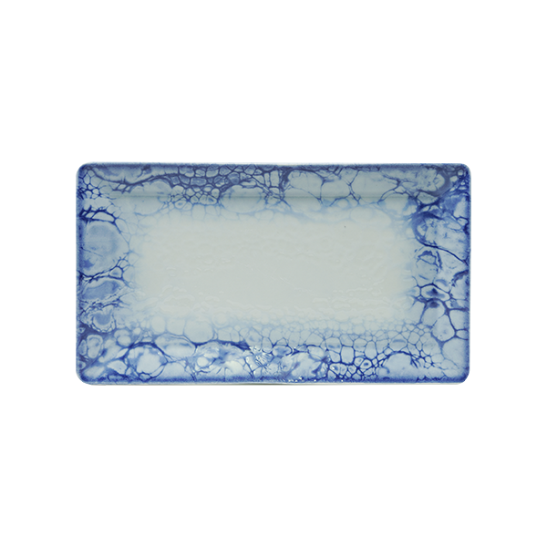 Piatto rettangolare kimi bubbles cm 29x17,5 piatti