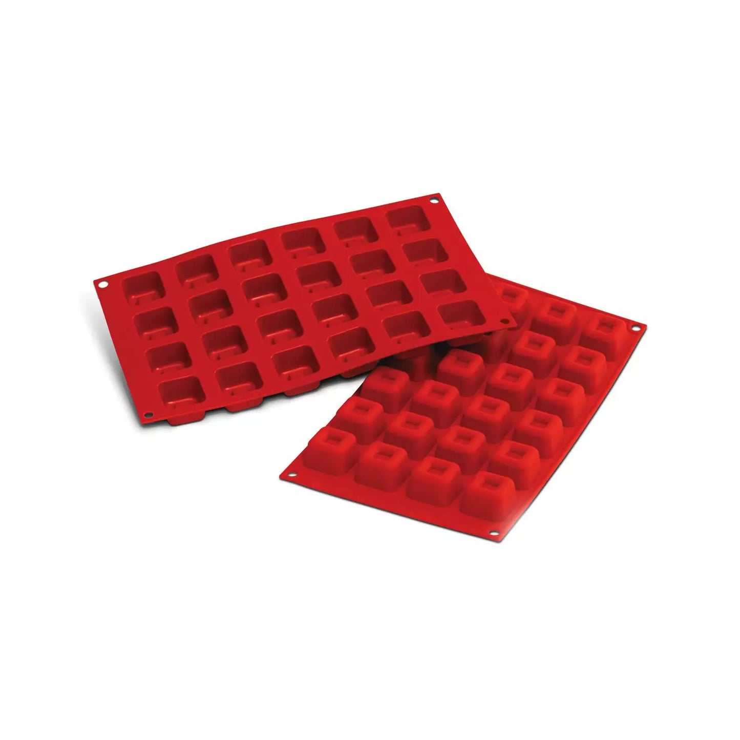 Stampo in silicone n.24 small square savarin teglie e stampi silicone