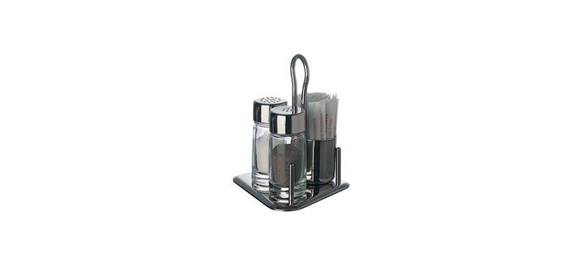 saliera inox 3 pz