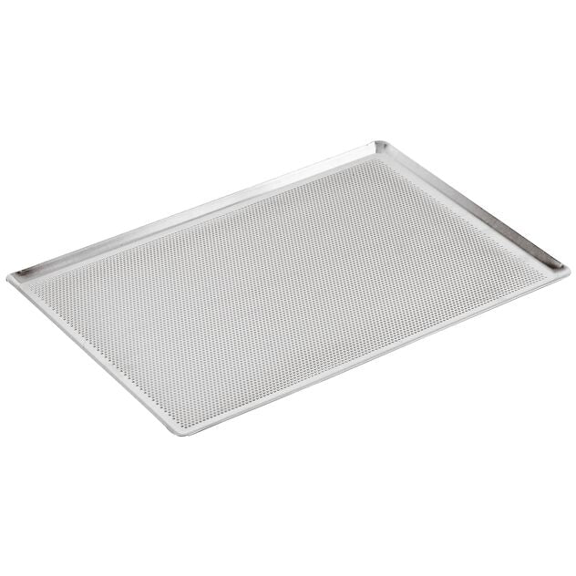 Teglia forata alluminio cm60x40x1 articoli alluminio