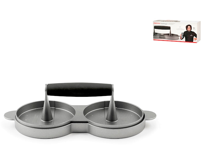 Presshamburger doppio in alluminio cm 10x12x29 articoli alluminio