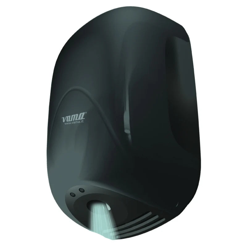 Asciugamani elettrico ecojet 900w nero