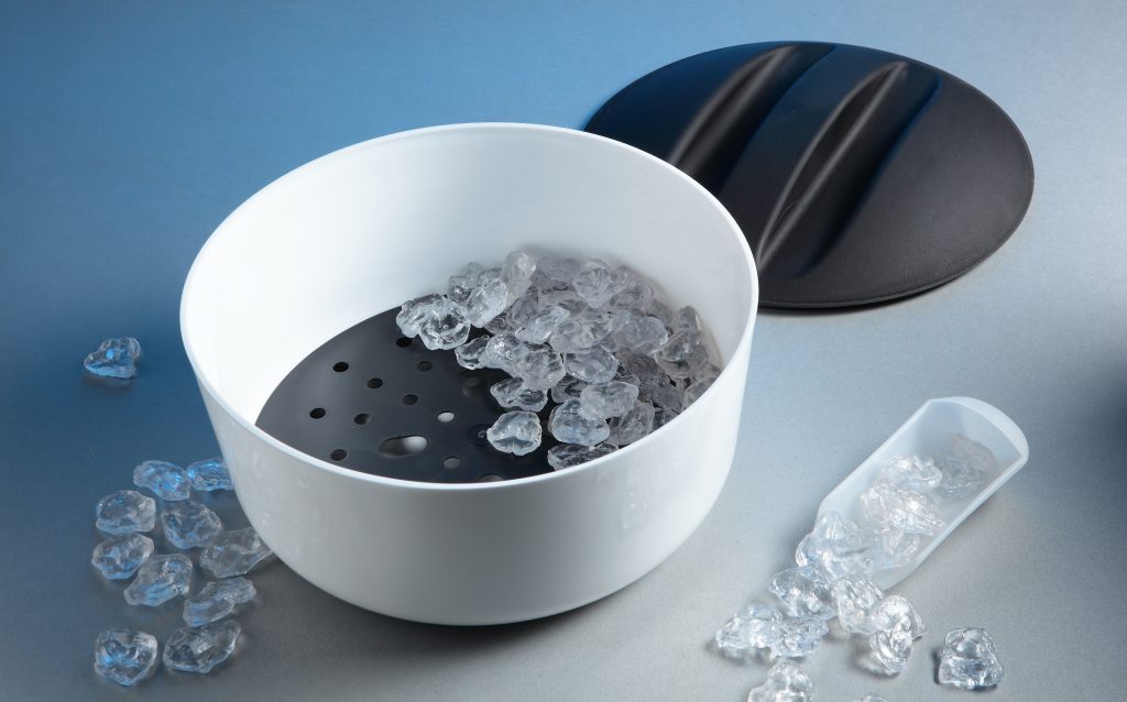 Portaghiaccio con griglia ø 34,5x19h 12 lt articoli