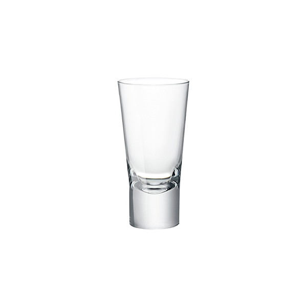 Bicchiere shot glass ypsilon 7 cl in vetro professionale