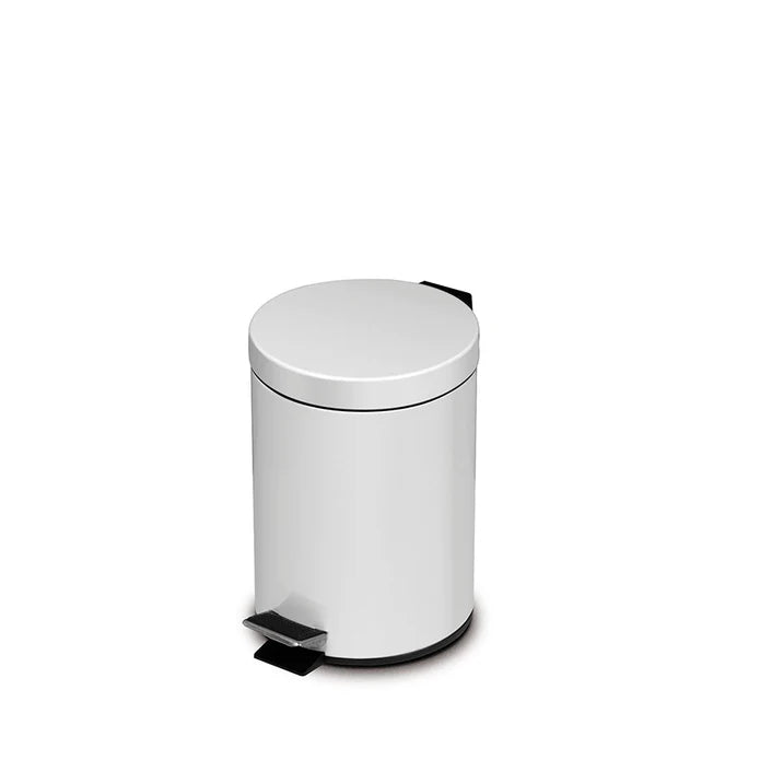 Pattumiera pedale bianca 3lt articoli