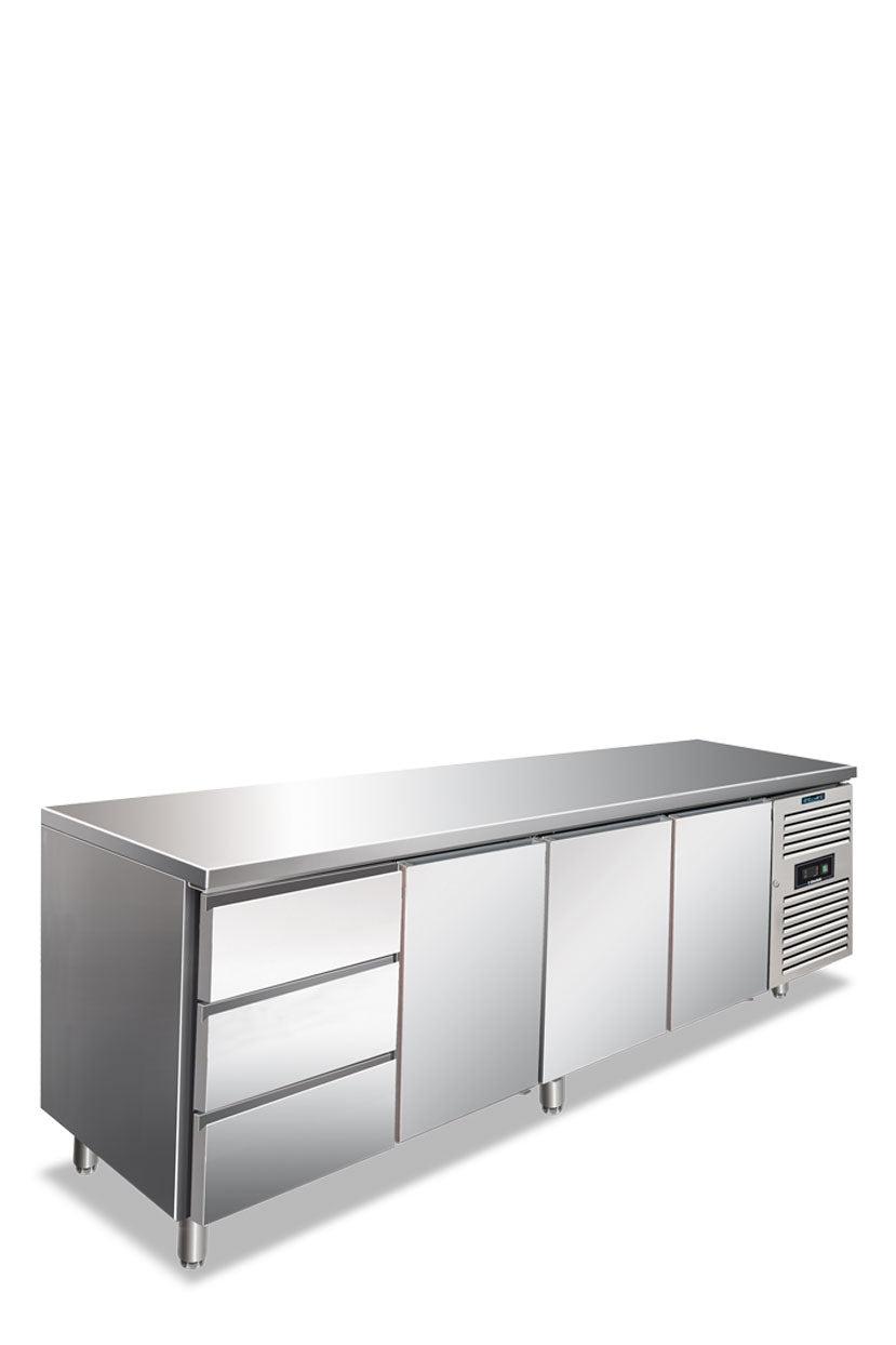 Tavolo refrigerato professionale Klimaitalia CXF 4130 TN - (3 x 1/3)