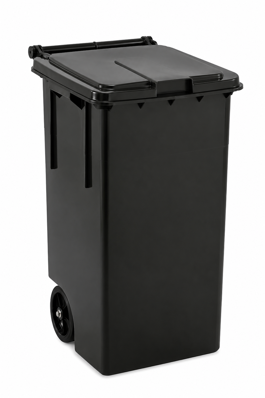 Pattumiera completa nero cm 46x42x70 lt 80