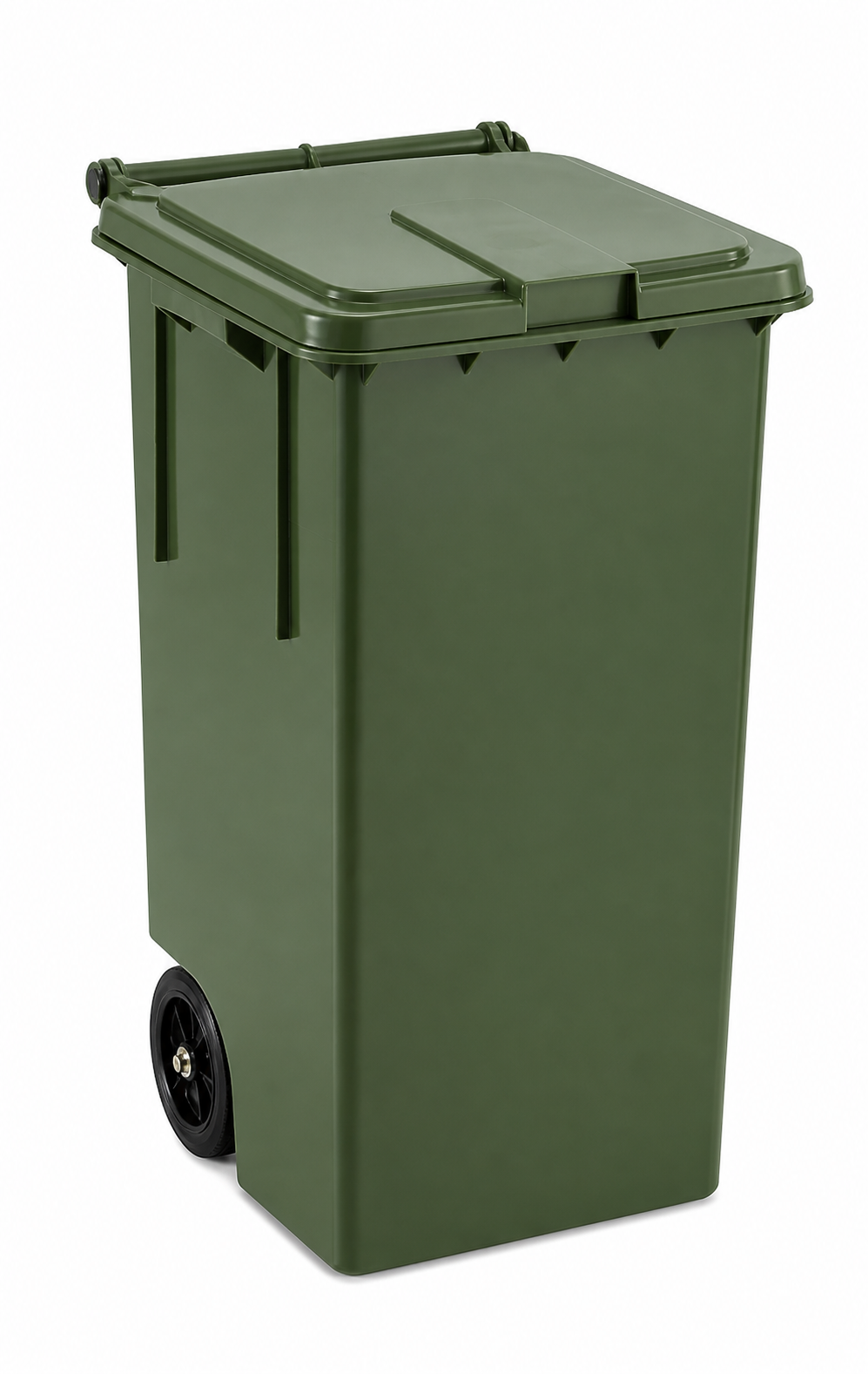 Pattumiera completa verde cm 46x42x70 lt 80