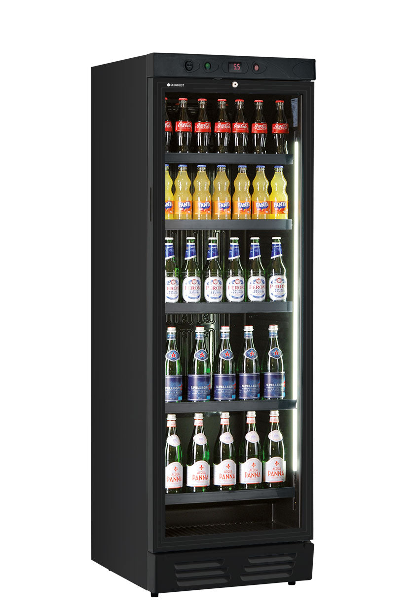 Frigo vetrina statica con agitatore ekg390 vg blk