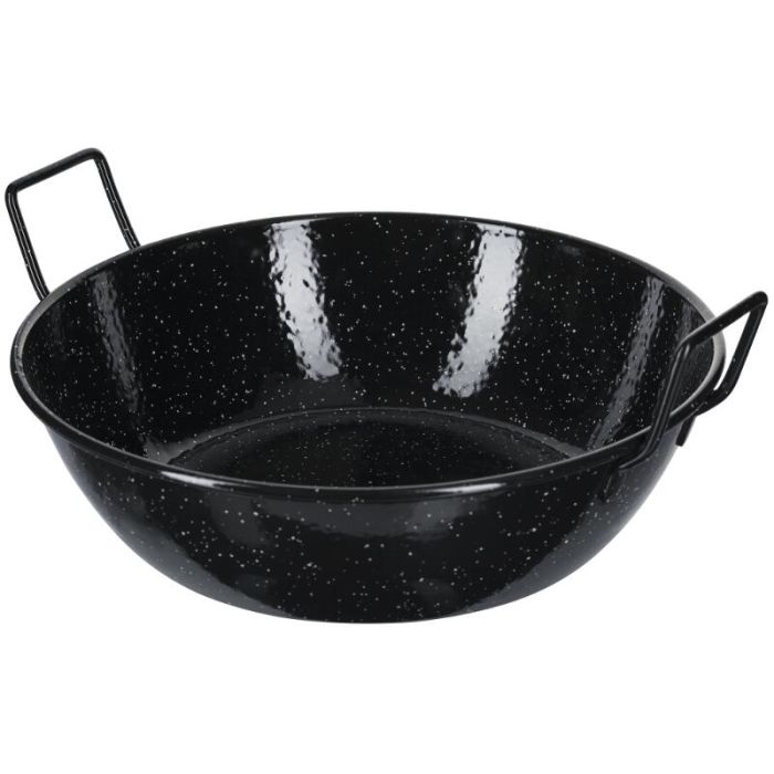 La ideal tegame fondo smaltato con manici ø 16