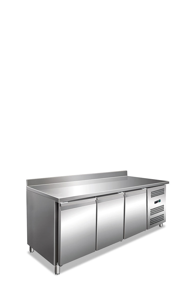Tavolo refrigerato professionale Klimaitalia GN 3200 TN CON ALZATINA