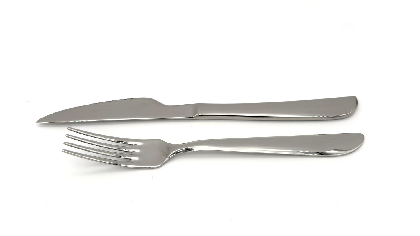 Coltello per carne cateri'- acciaio inox