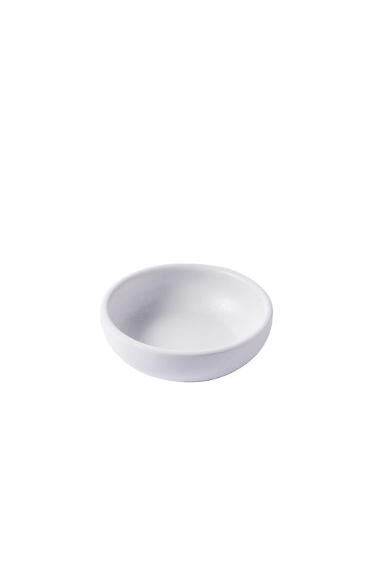 Coppetta tonda bianco matt ø 7,5x2,5h