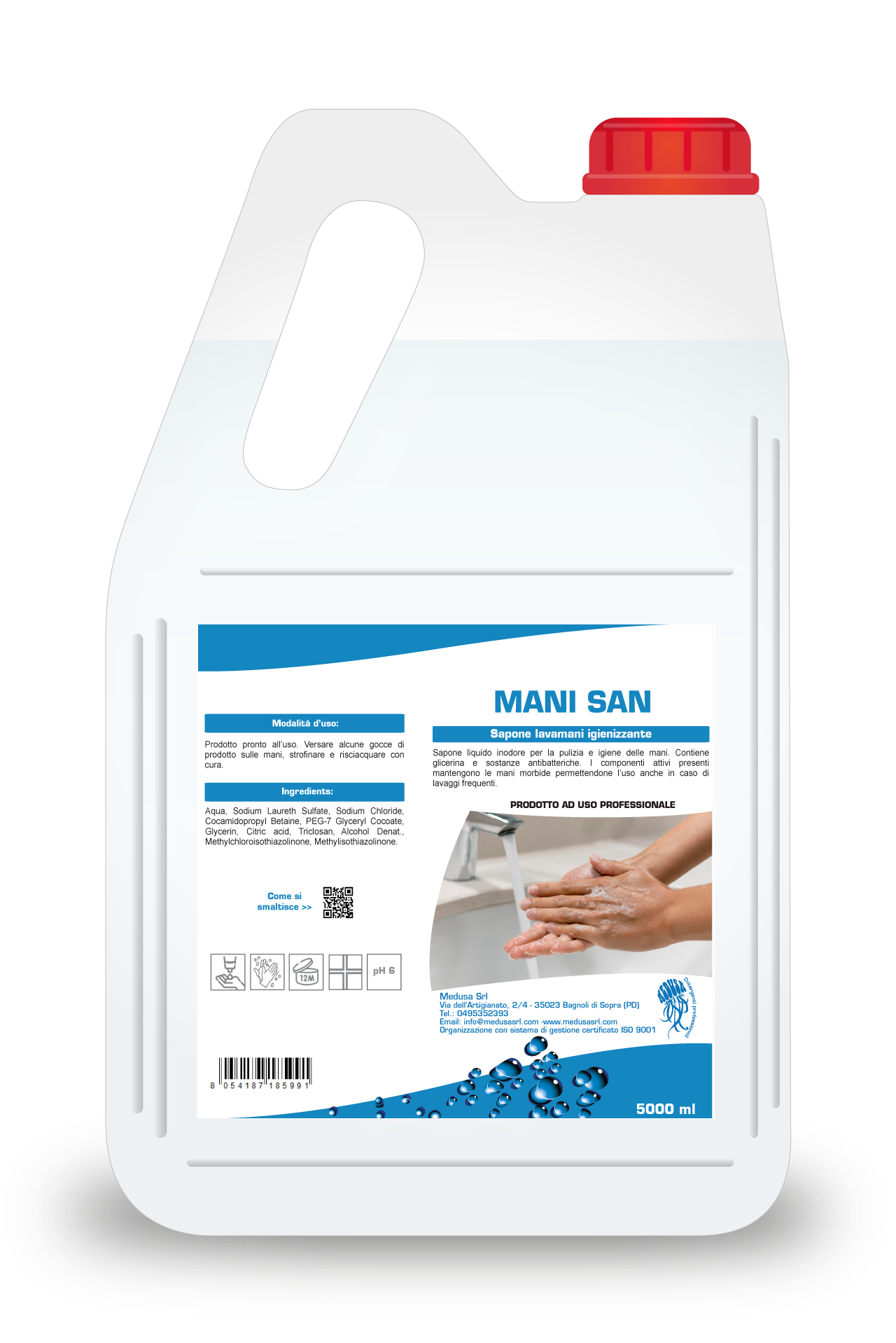 Mild hand soap 5000 ml