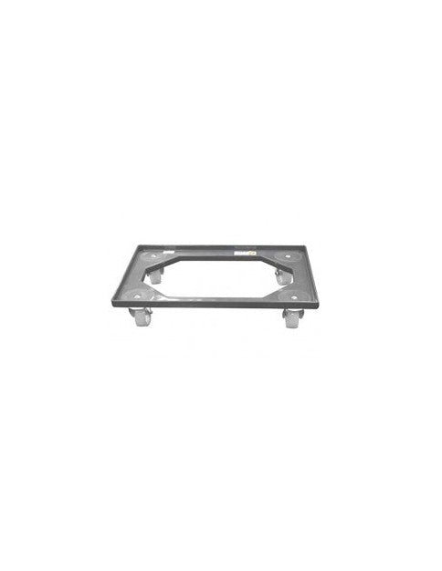 Carrello box service con ruote grigio cm60x40 articoli