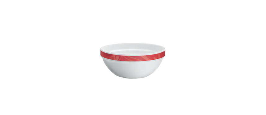 coppa careware natura rosso impilabile Ø cm 17