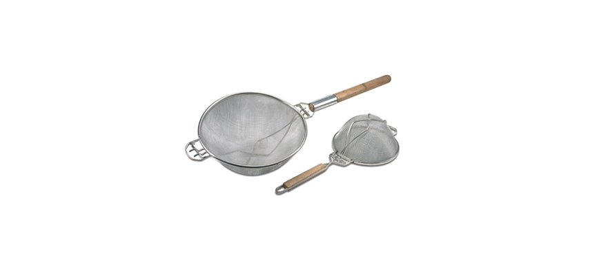 Colapasta rete inox con rinforzi Ø cm 30