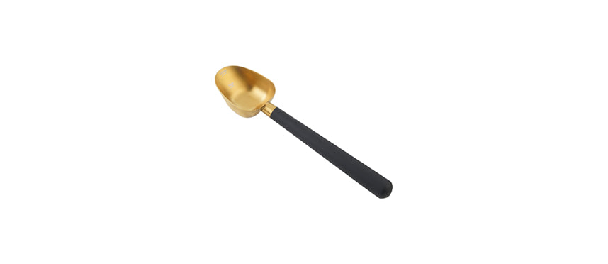 Cucchiaio placcato oro dosa caffè gr 7 cm 17,3