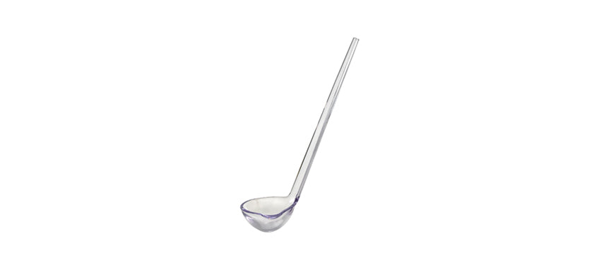 mestolo trasparente cm 32