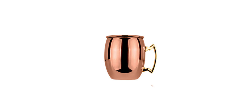 Mug moscow mule placcato rame cl 50 h 10 Ø cm 9,3