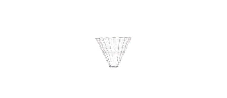 Poggiafiltro gocciolatore Coffee Brewing vetro borosilicato Ø cm 12