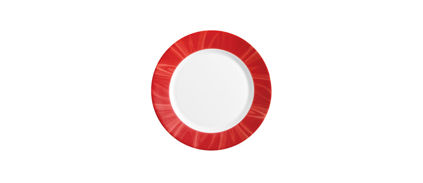 piatto piano careware natura rosso Ø cm 23,5