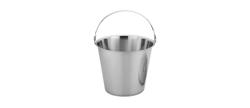 secchio inox graduato lt 10 Ø cm 30 h 25