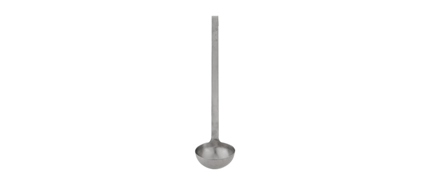 Mestolo chiuso inox Ø cm 12 manico 40
