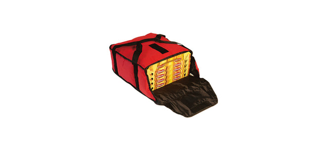Borsa termica cm 43x42 h 20 per trasporto max 4 cartoni pizza Ø cm 40 o 5 cartoni pizza Ø cm 36