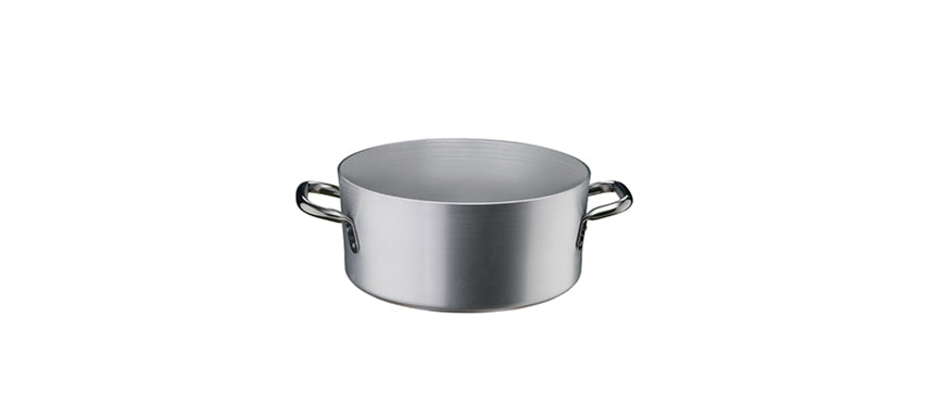 casseruola bassa 2 manici impilabile Tender Alu Ø cm 40 h 13 lt 15,5