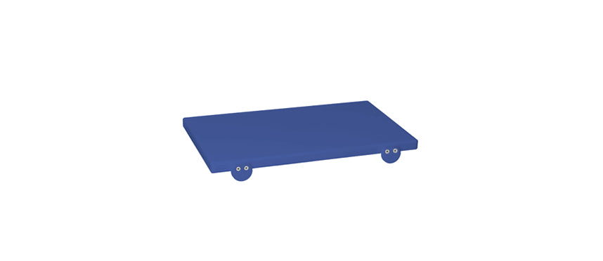 Tagliere cm 60x40 h 2 blu con battente