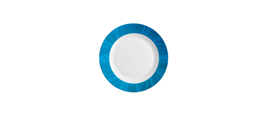Careware natura blu piatto frutta Ø cm 19,5