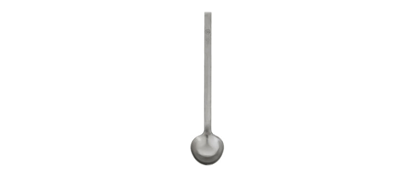 Cucchiaione chiuso inox cm 10x7 manico 37