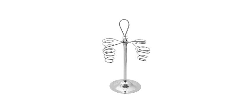 Portaconi inox filo 4 posti