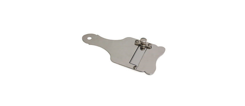 taglia tartufi inox lama liscia cm 18,5x8,5